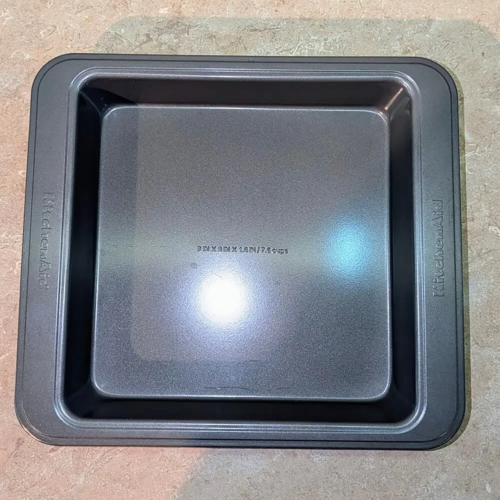 KitchenAid 4-Piece Nonstick Steel Bakeware Set - 9x13, 9x9, (2) 9